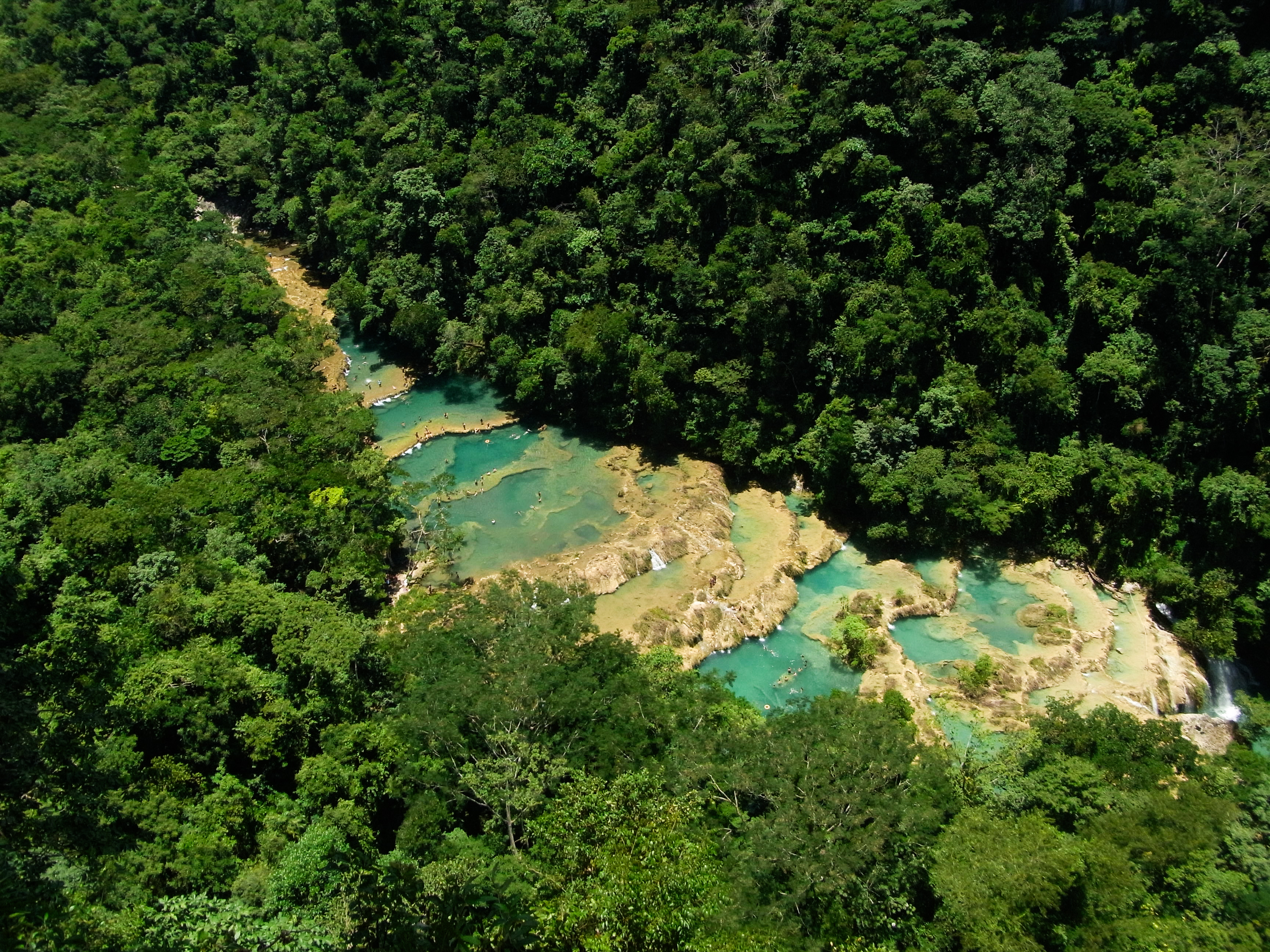 Semuc Champey – nature, blue-water, colorful, majestic